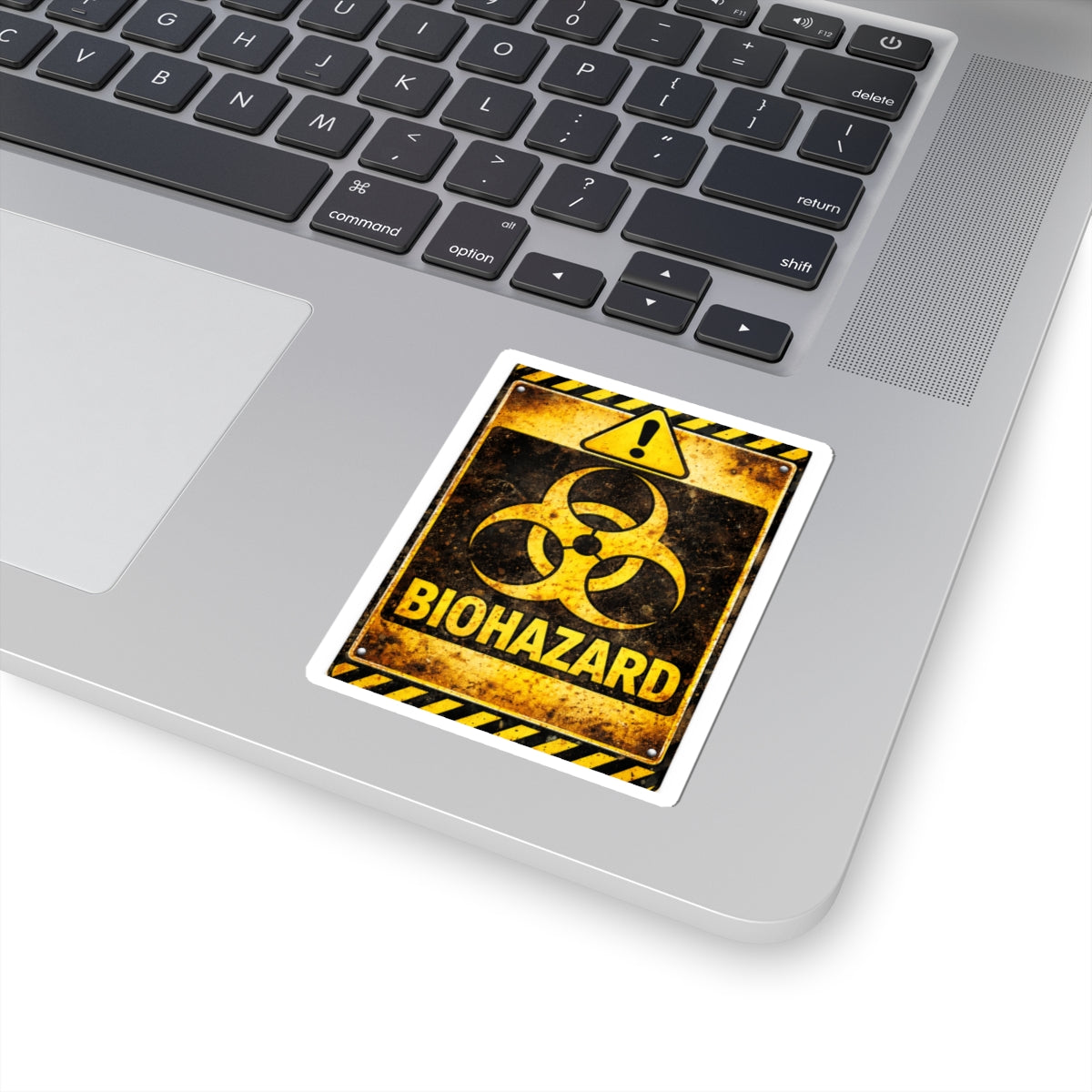 Biohazard Warning  -Sticker