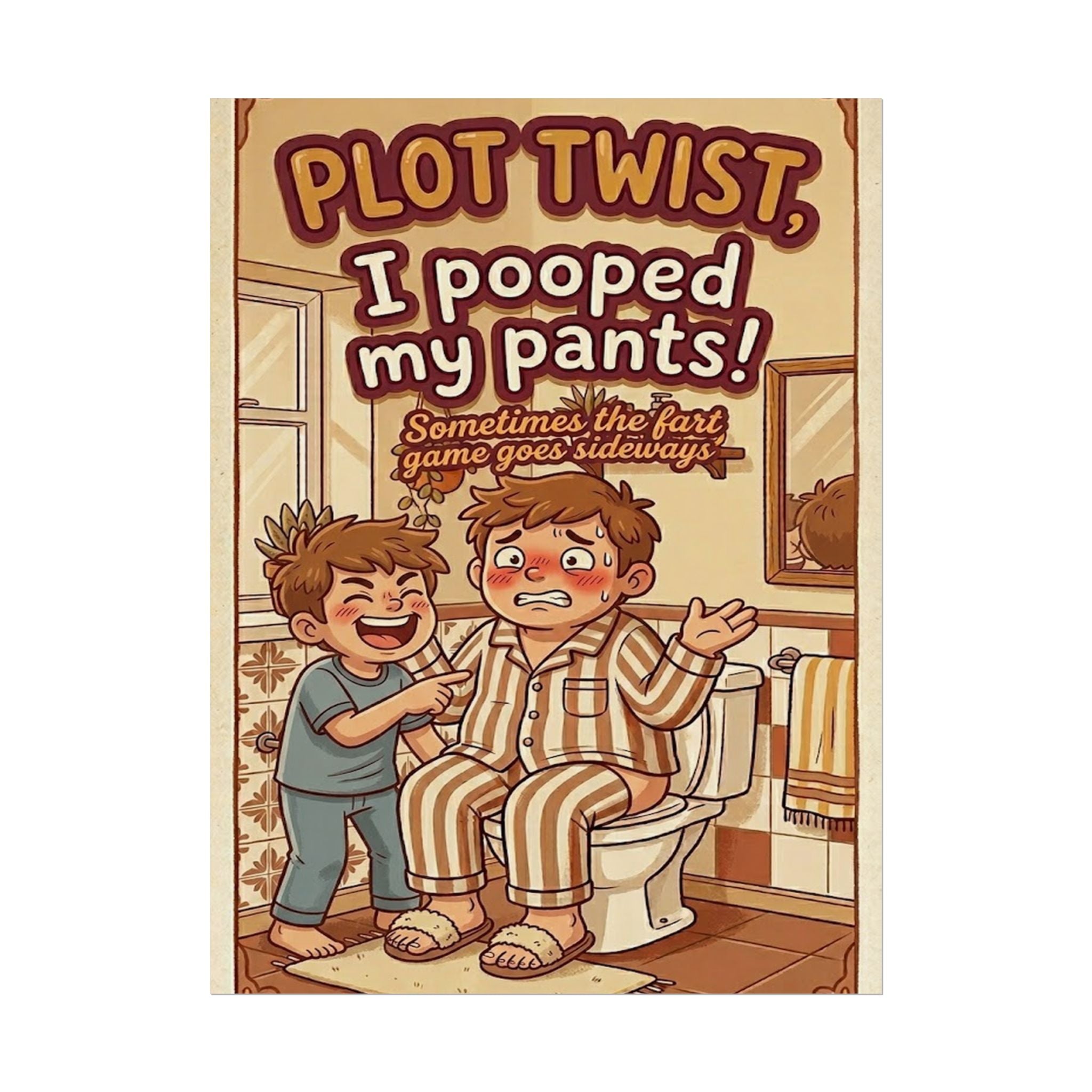 Plot Twist 'Fart Game' -Lg Poster