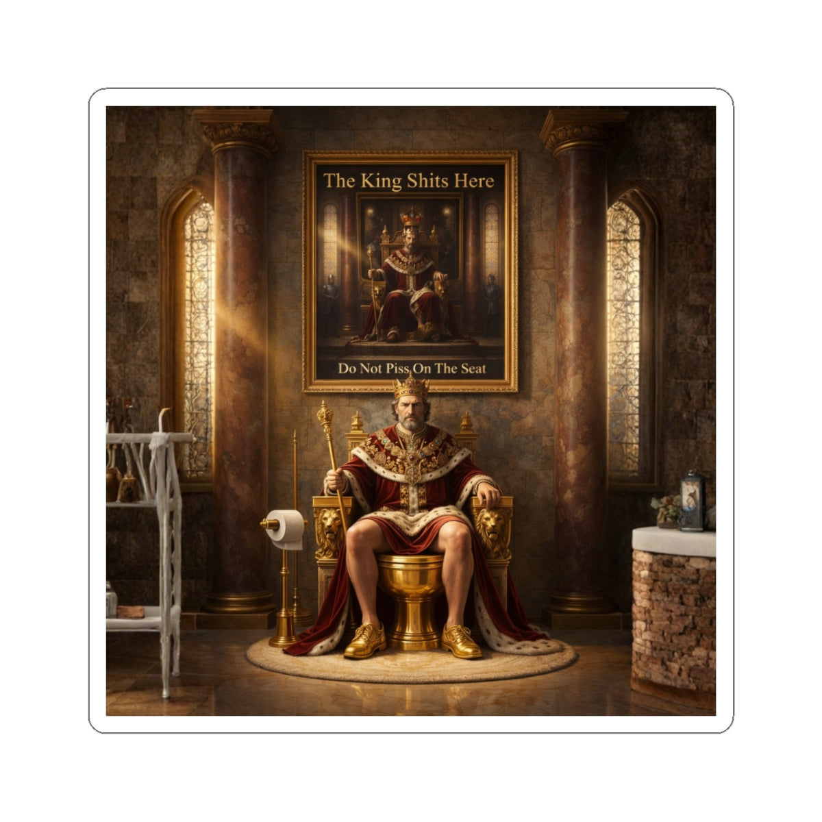 King's Poster -Sticker