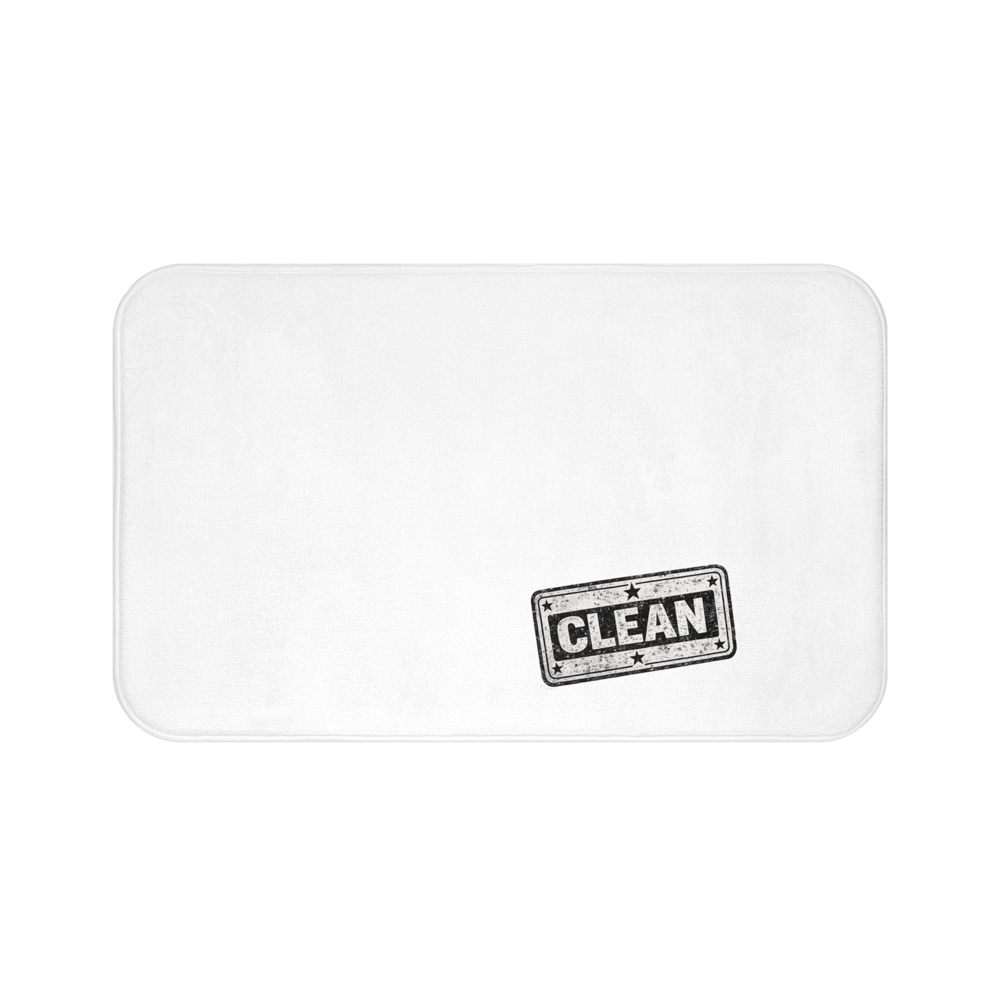 Clean Stamp -Bath Mat