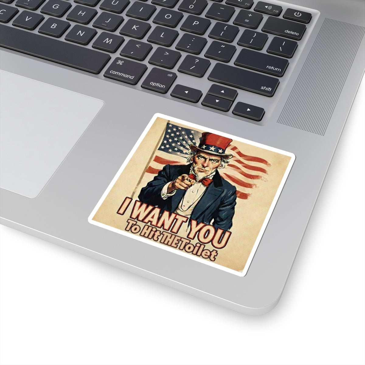 Uncle Sam Hit the Toilet -Stickers