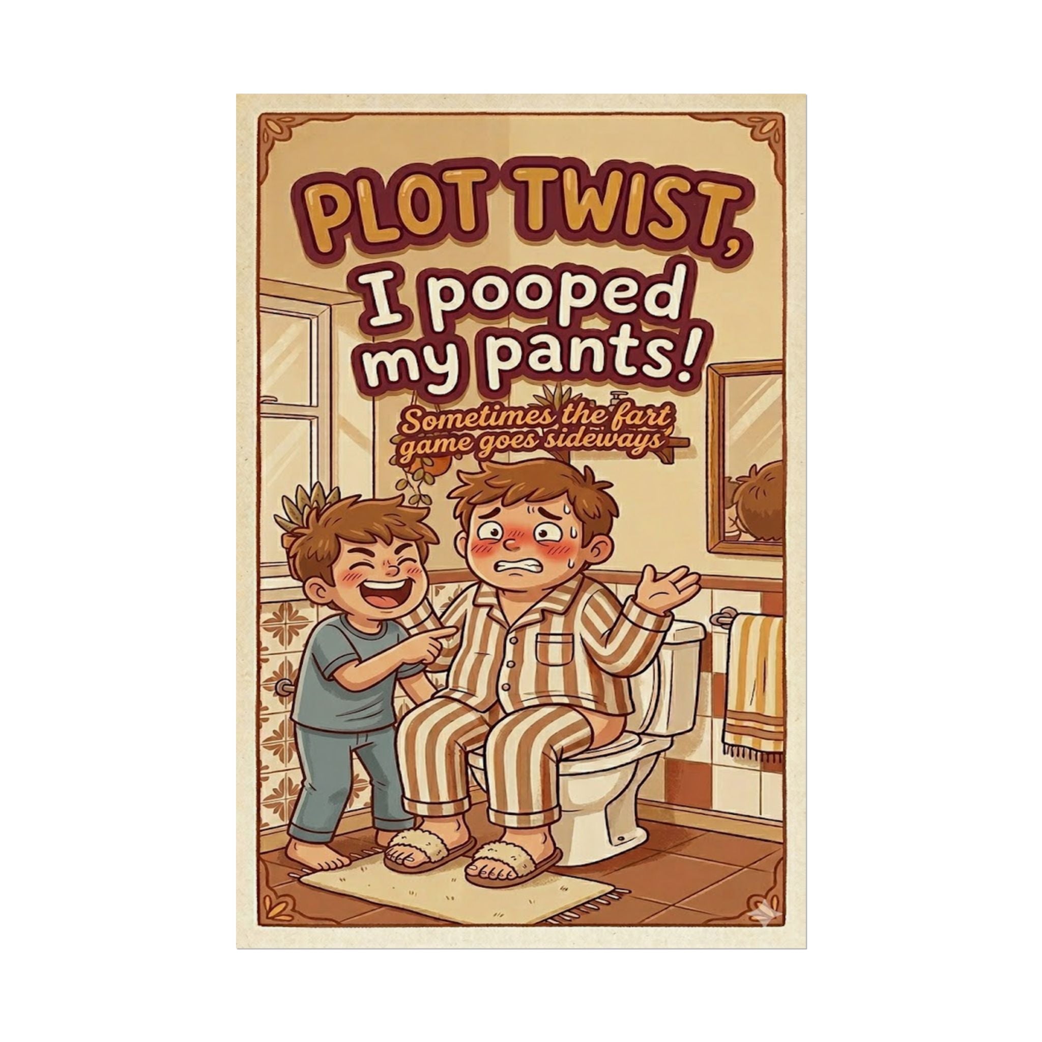 Plot Twist 'Fart Game' -Lg Poster