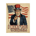 Uncle Sam -Hit the Toilet- Lg Poster