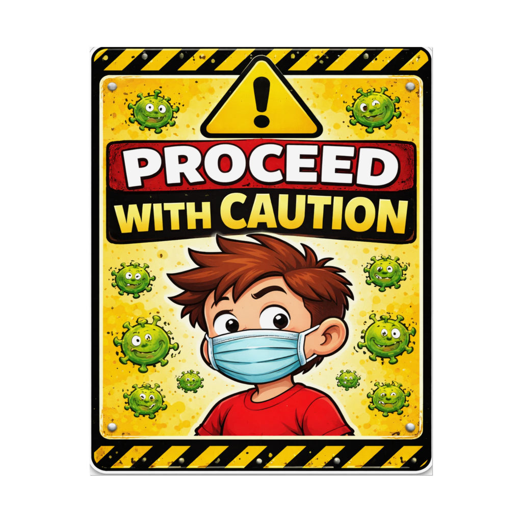 Kid Caution -Sm Poster