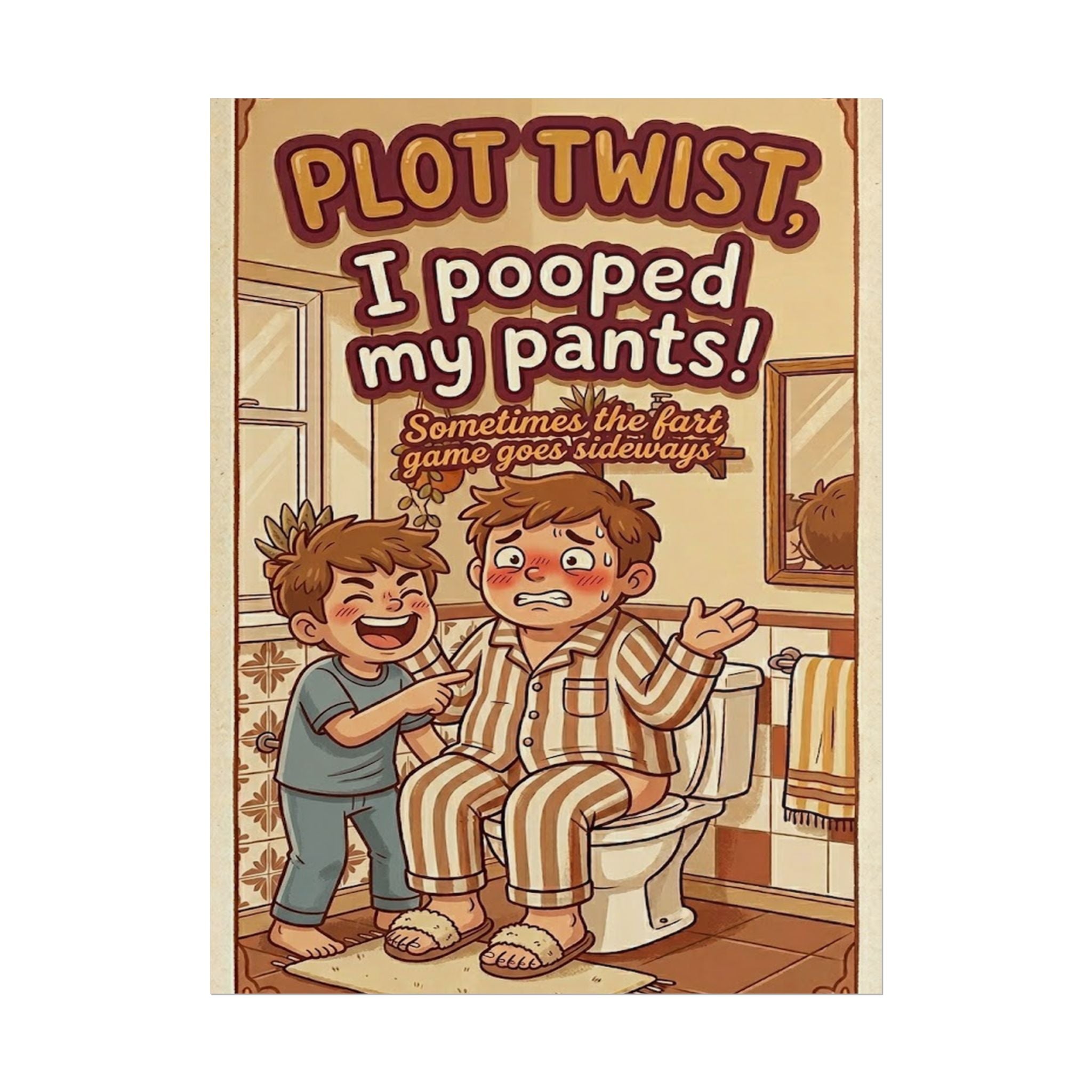 Plot Twist 'Fart Game' -Lg Poster