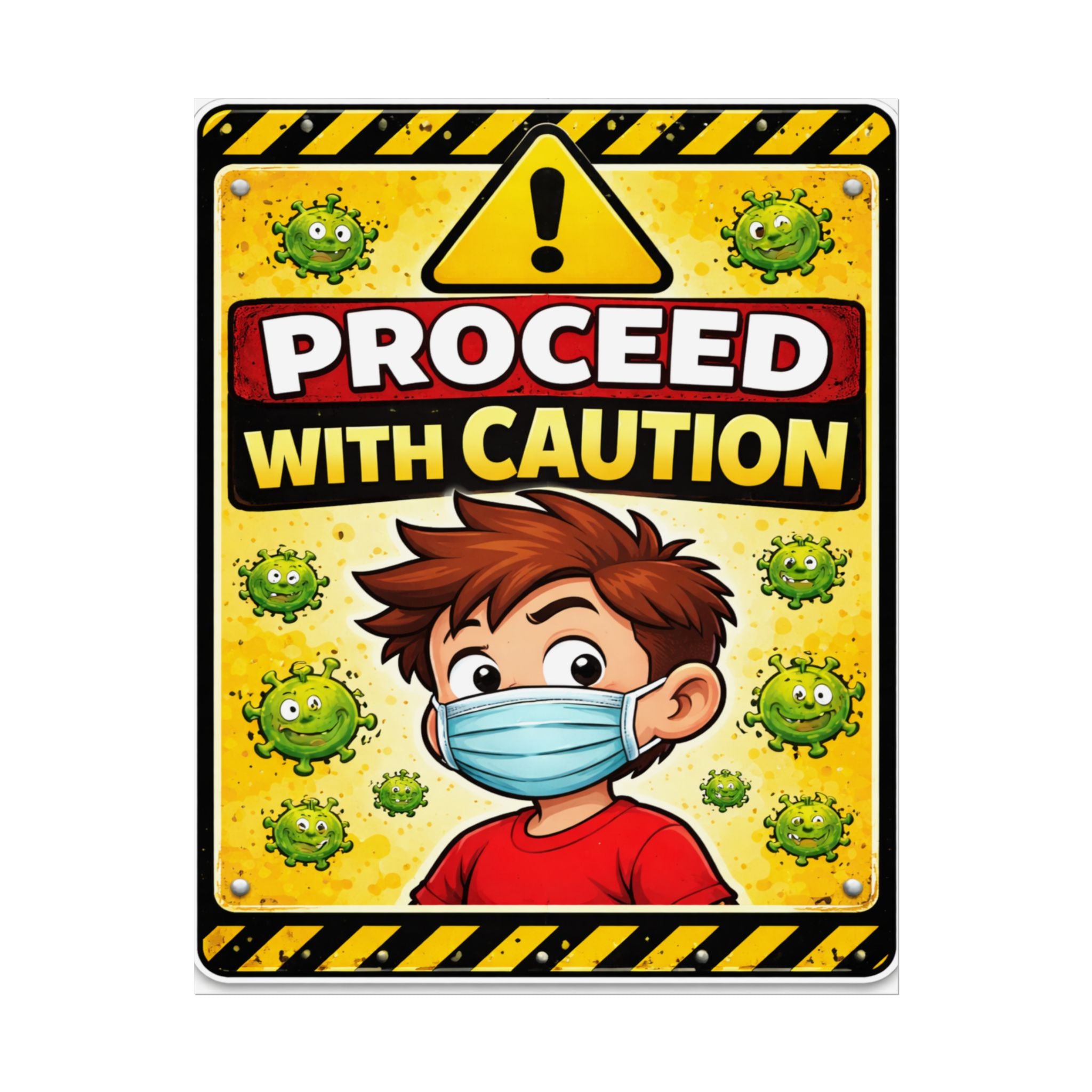 Kid Caution -Sm Poster