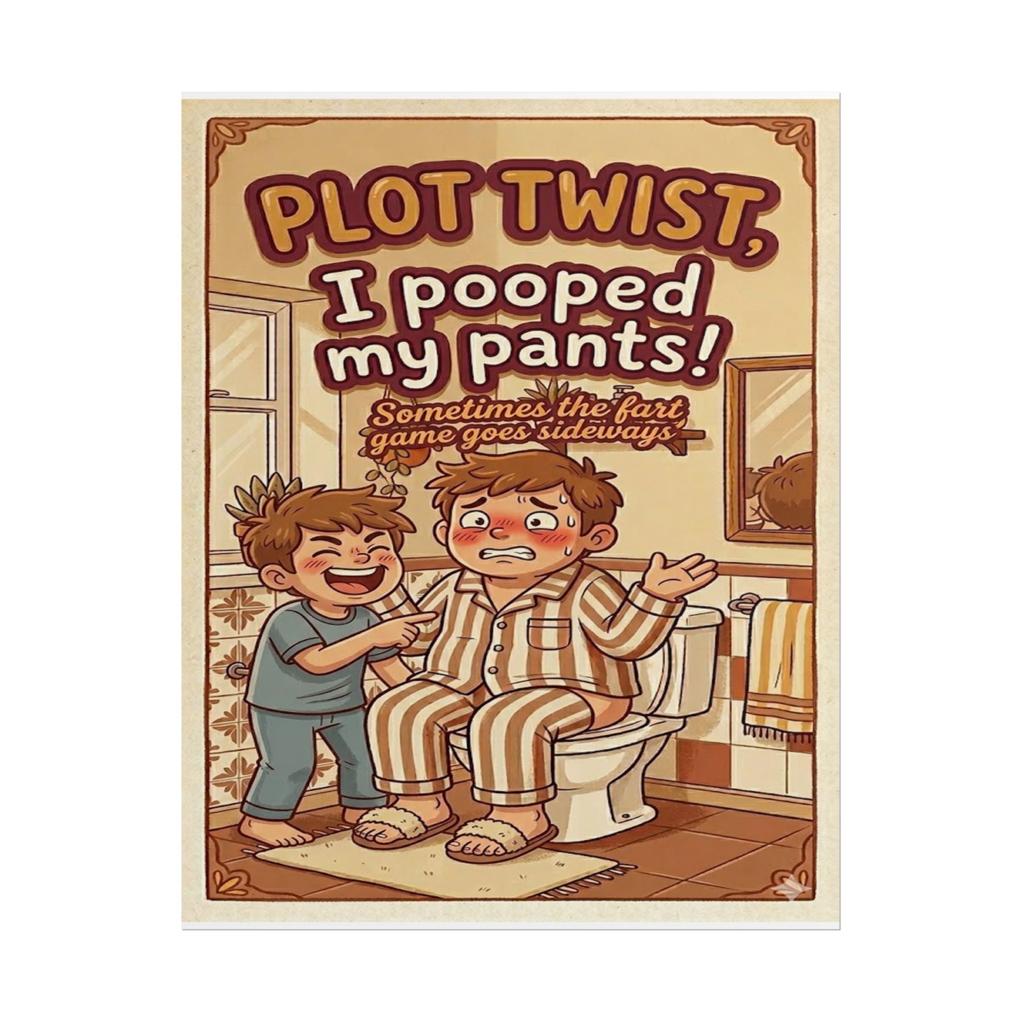 Plot Twist 'Fart Game' -Sm Poster
