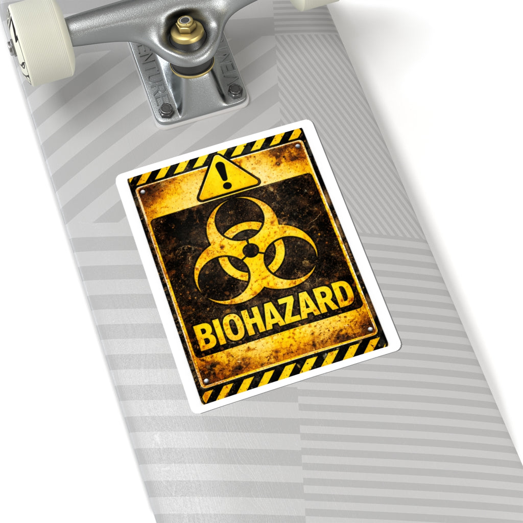 Biohazard Warning  -Sticker