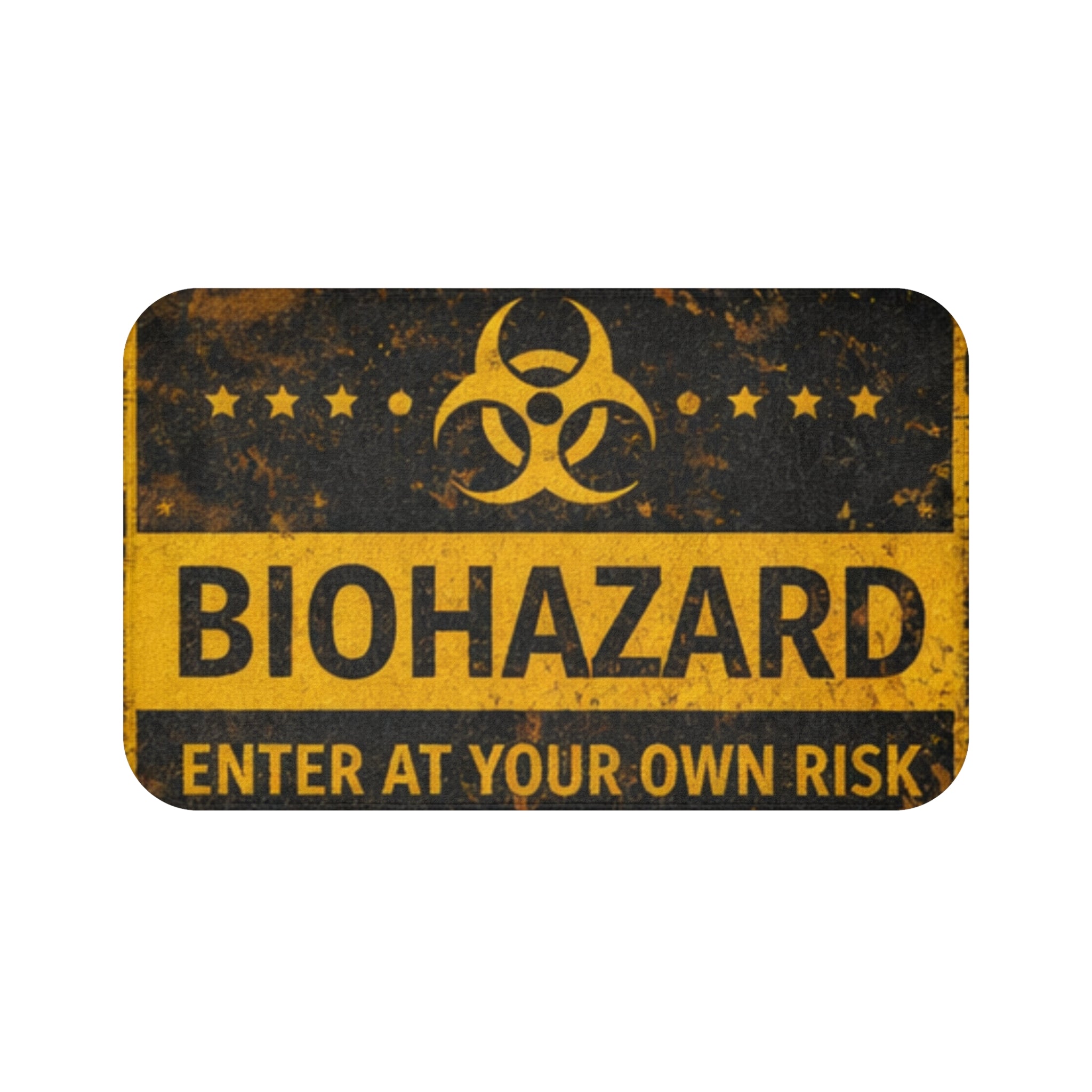 Enter At Your Own Risk -Bath Mat