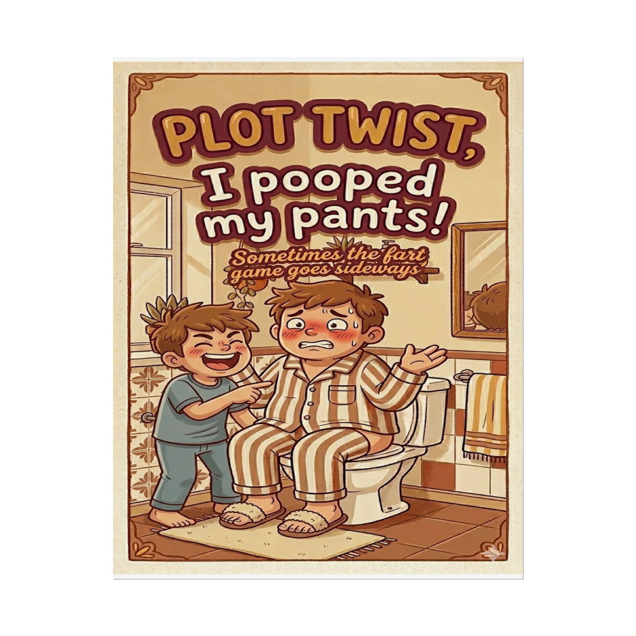 Plot Twist 'Fart Game' -Sm Poster