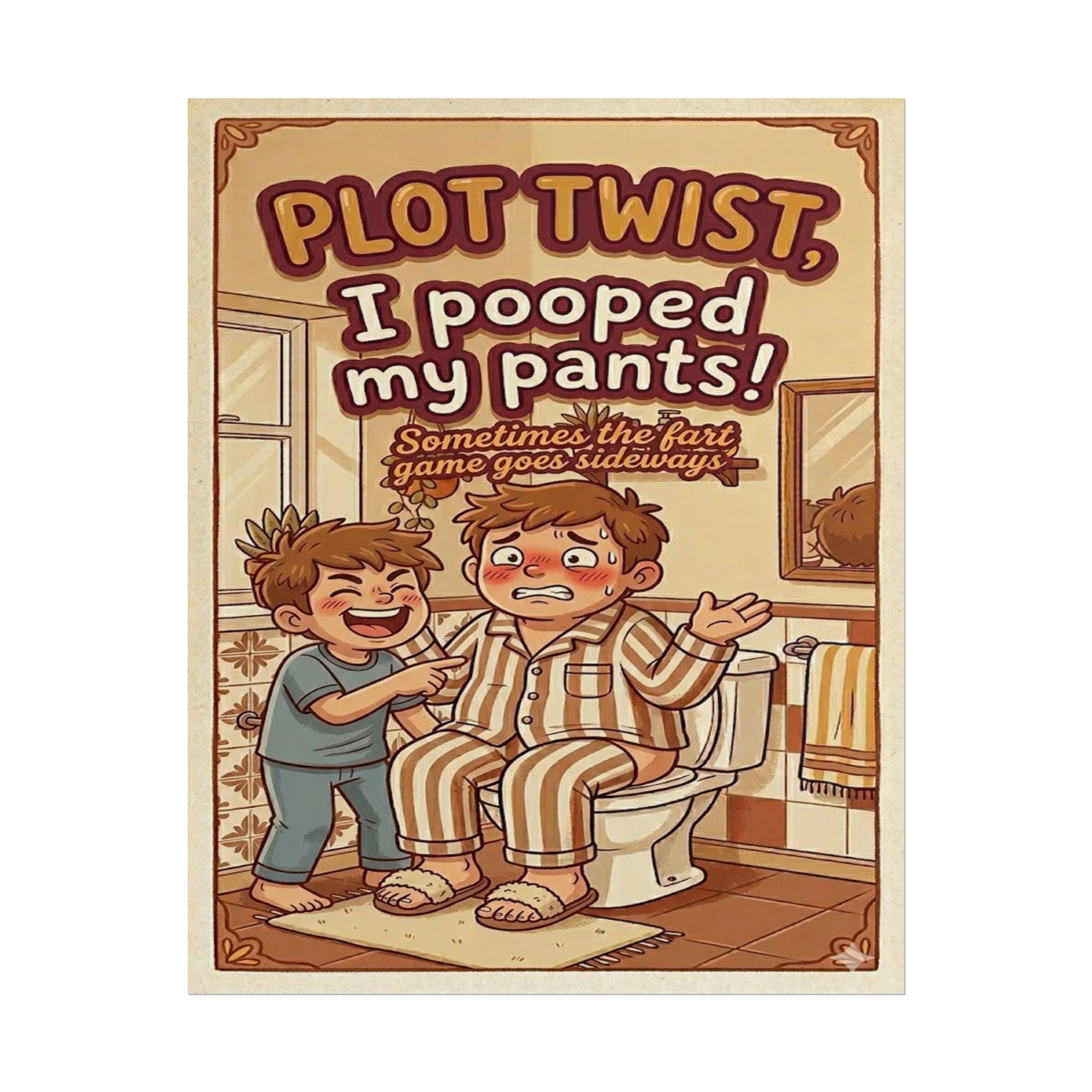 Plot Twist 'Fart Game' -Sm Poster