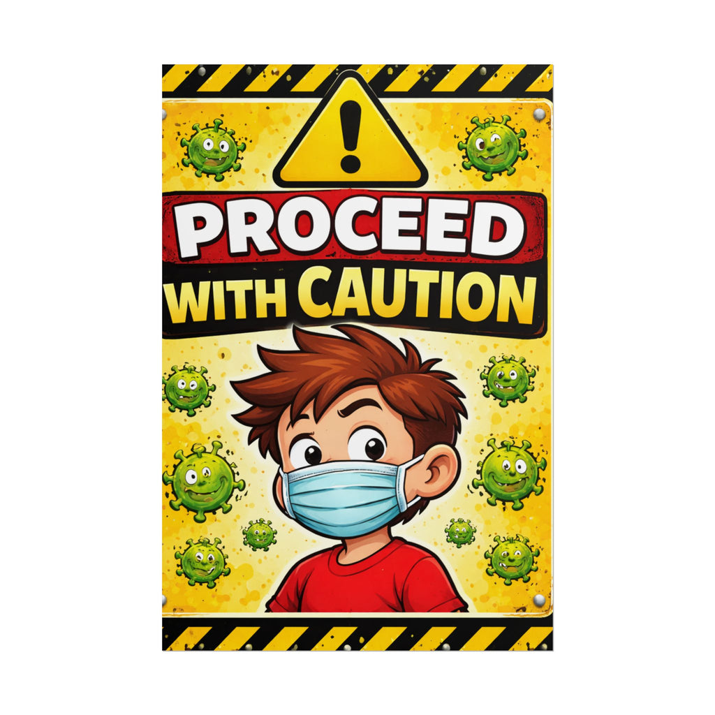 Kid Caution -Lg Poster