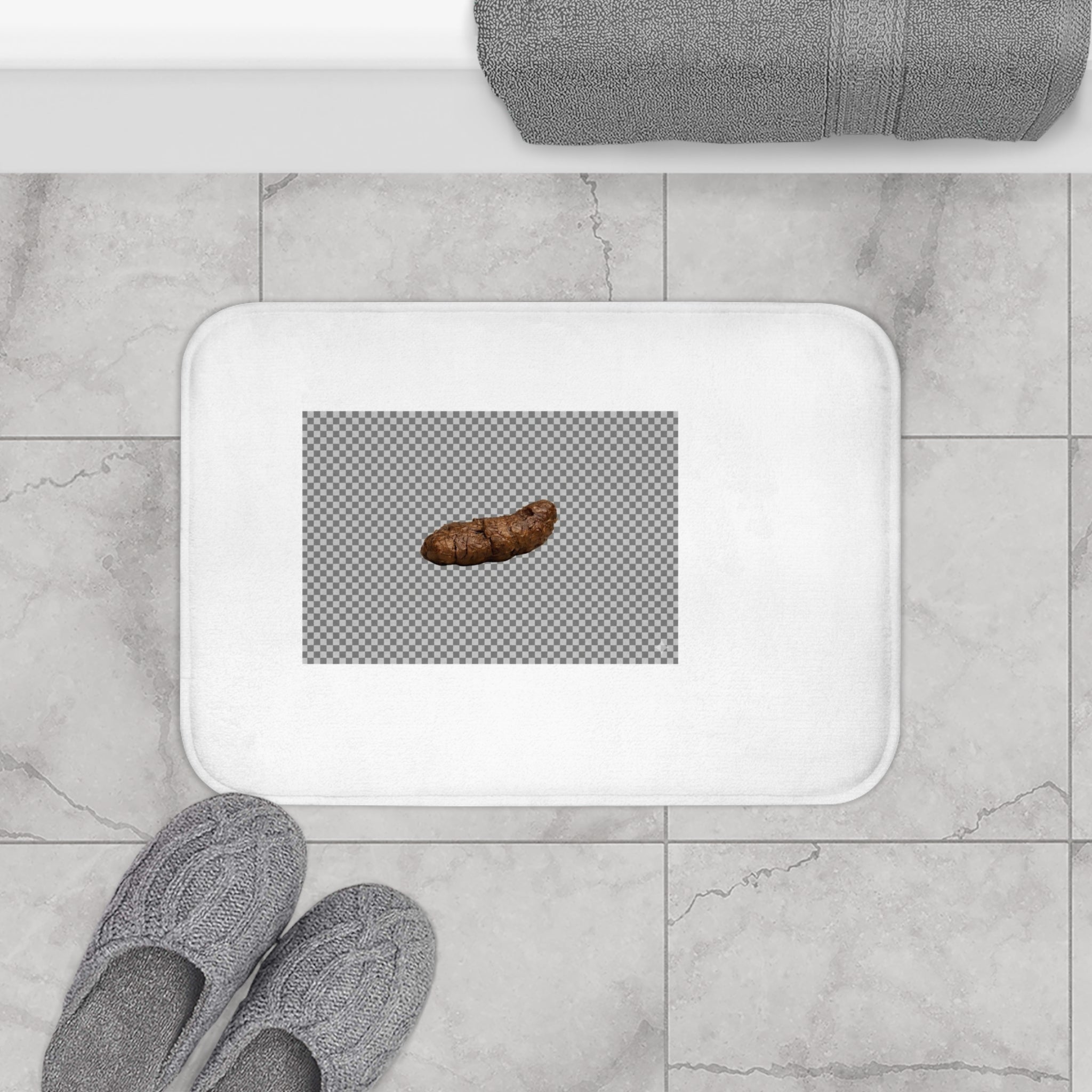 Poop -Bath Mat
