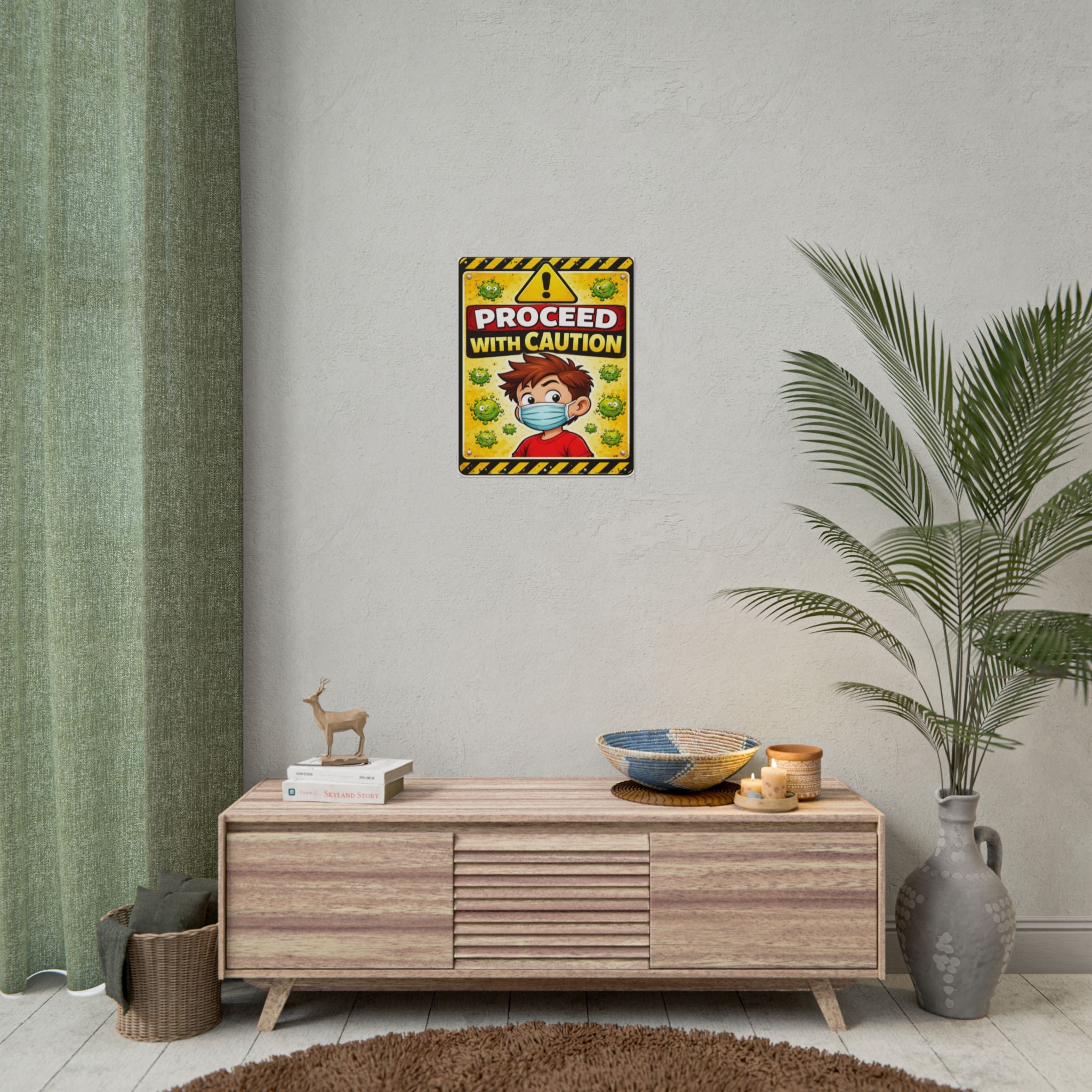 Kid Caution -Sm Poster