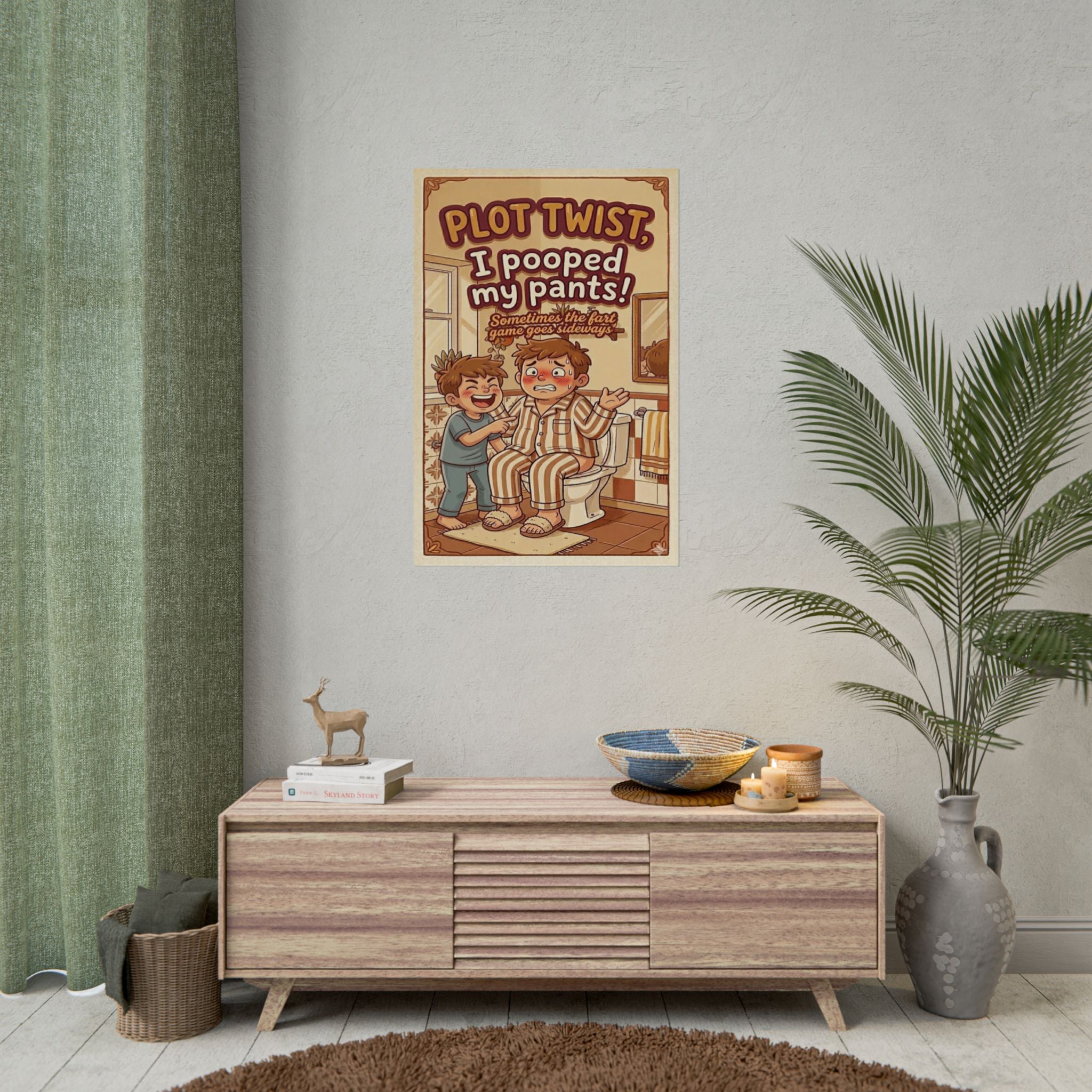 Plot Twist 'Fart Game' -Lg Poster