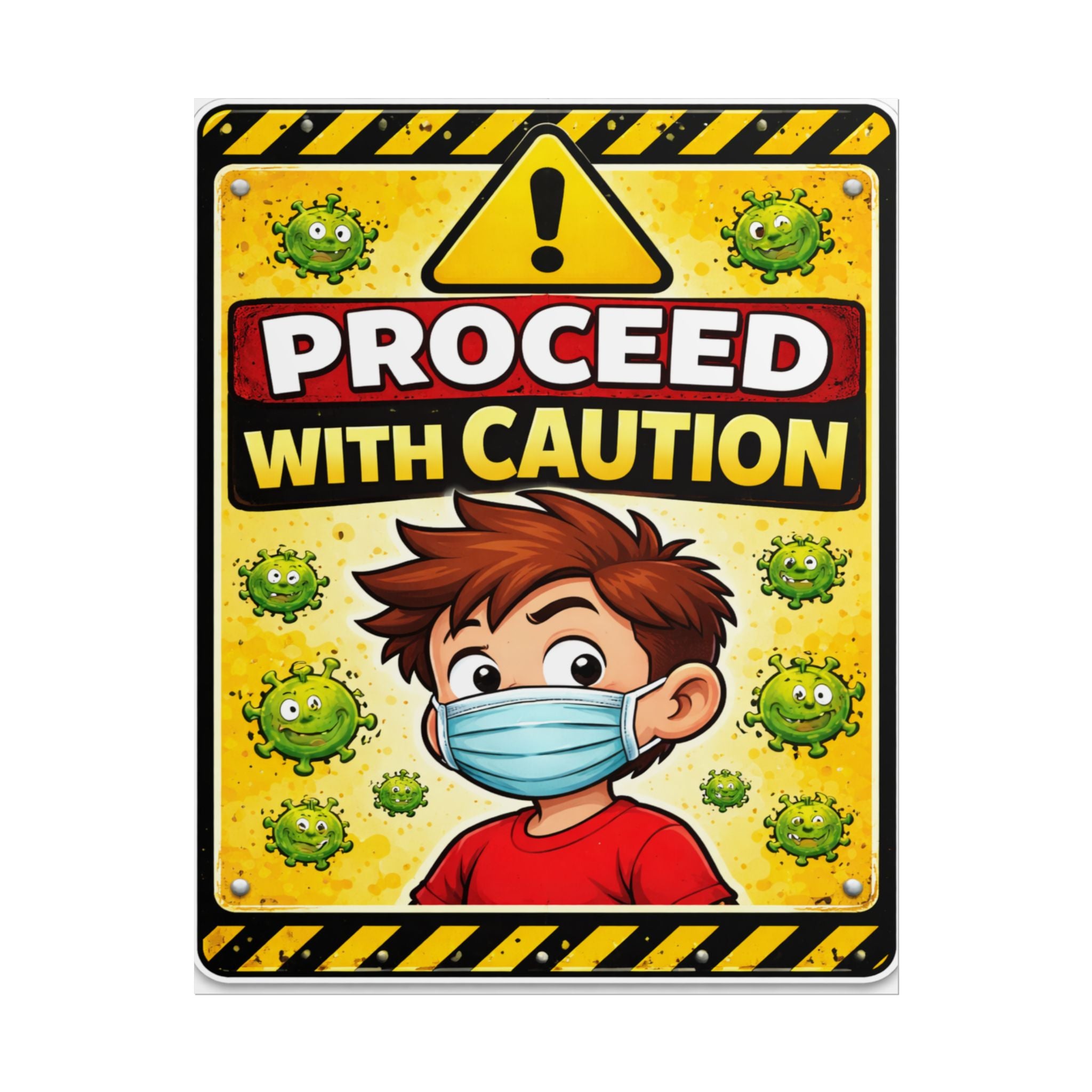 Kid Caution -Sm Poster