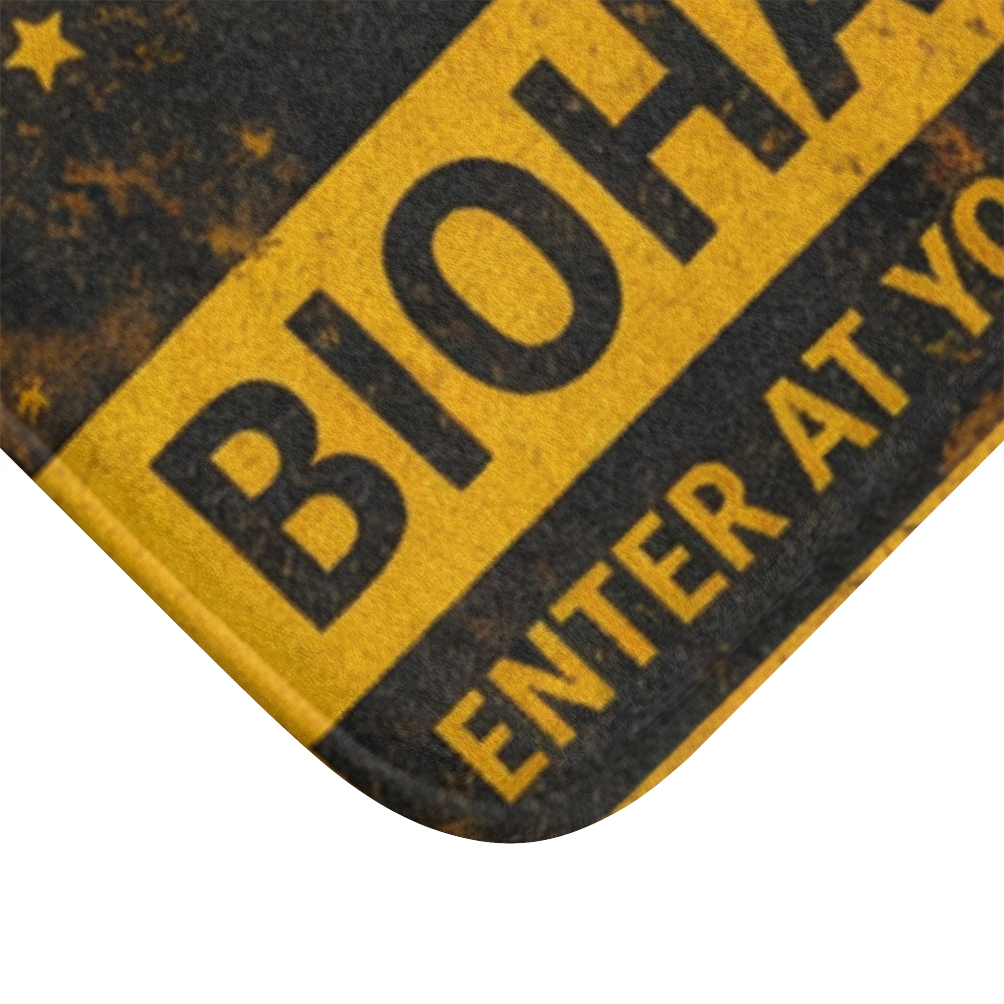Enter At Your Own Risk -Bath Mat