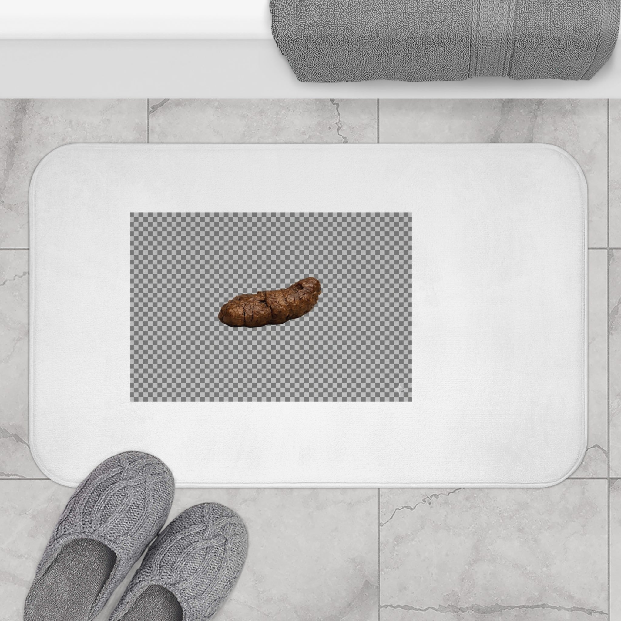 Poop -Bath Mat