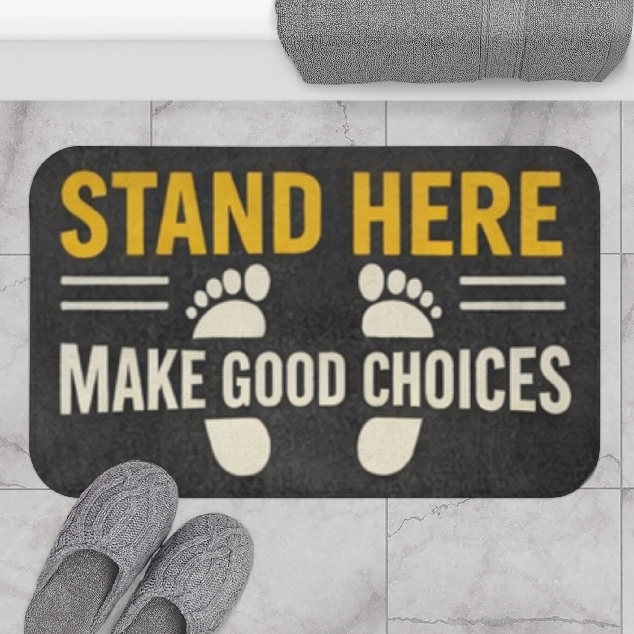 Stand Here -Mat