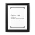 Callipygian Definition -Framed Canvas Classical Sizes