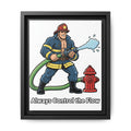 Always Control the Flow -Framed Classic Size