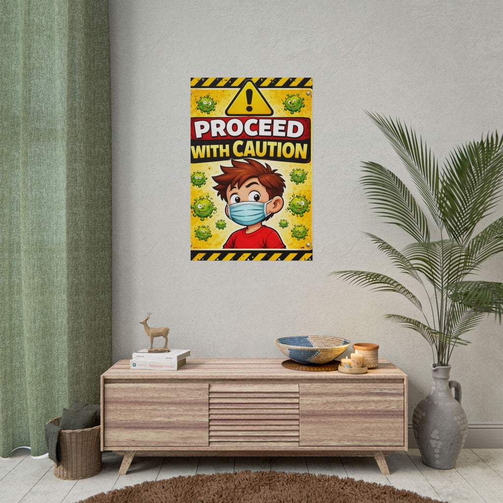 Kid Caution -Lg Poster