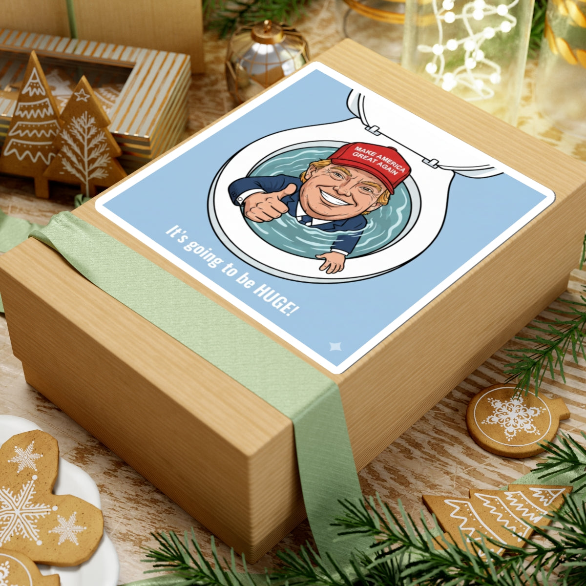 Trump Going to be Huge -Sticker
