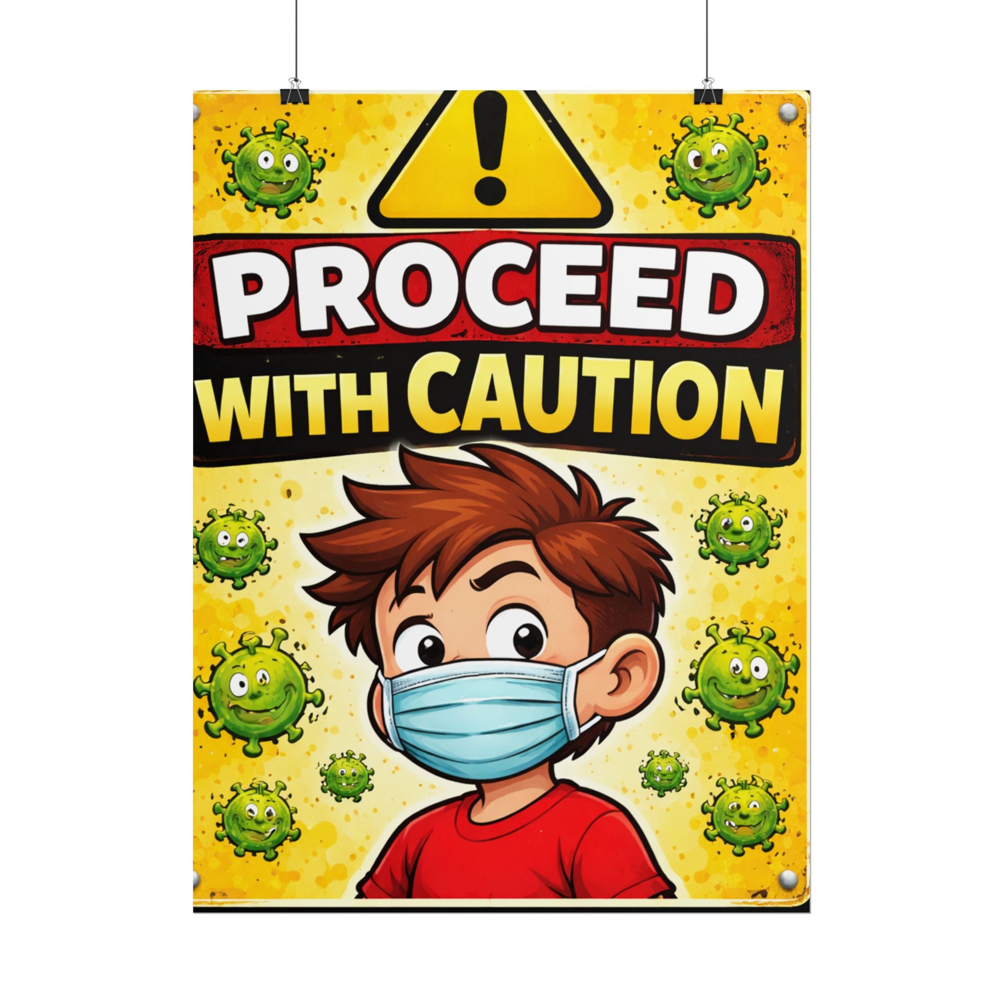 Kid Caution -Lg Poster
