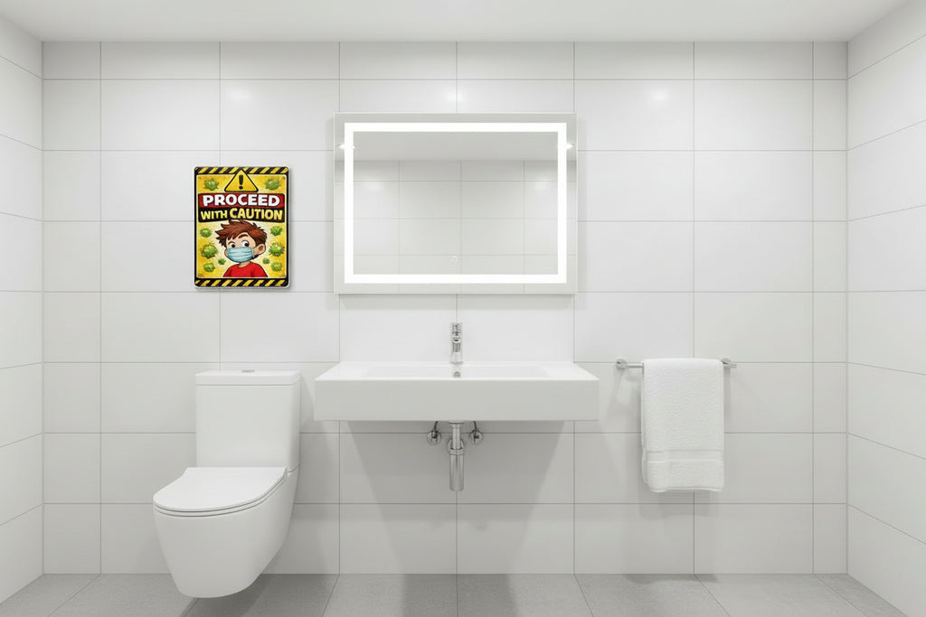 Kid Caution -Lg Poster
