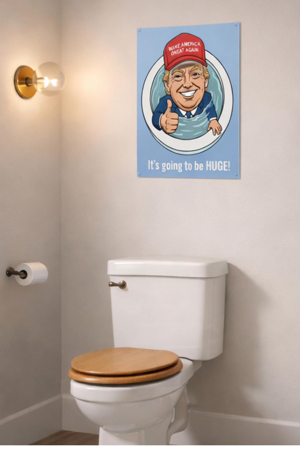 Trump Going to be Huge -Sm Poster
